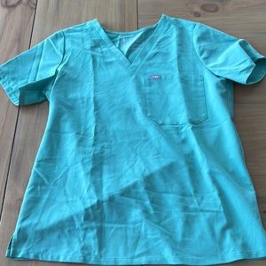 Figs Jade Catrina One Pocket Scrub Top